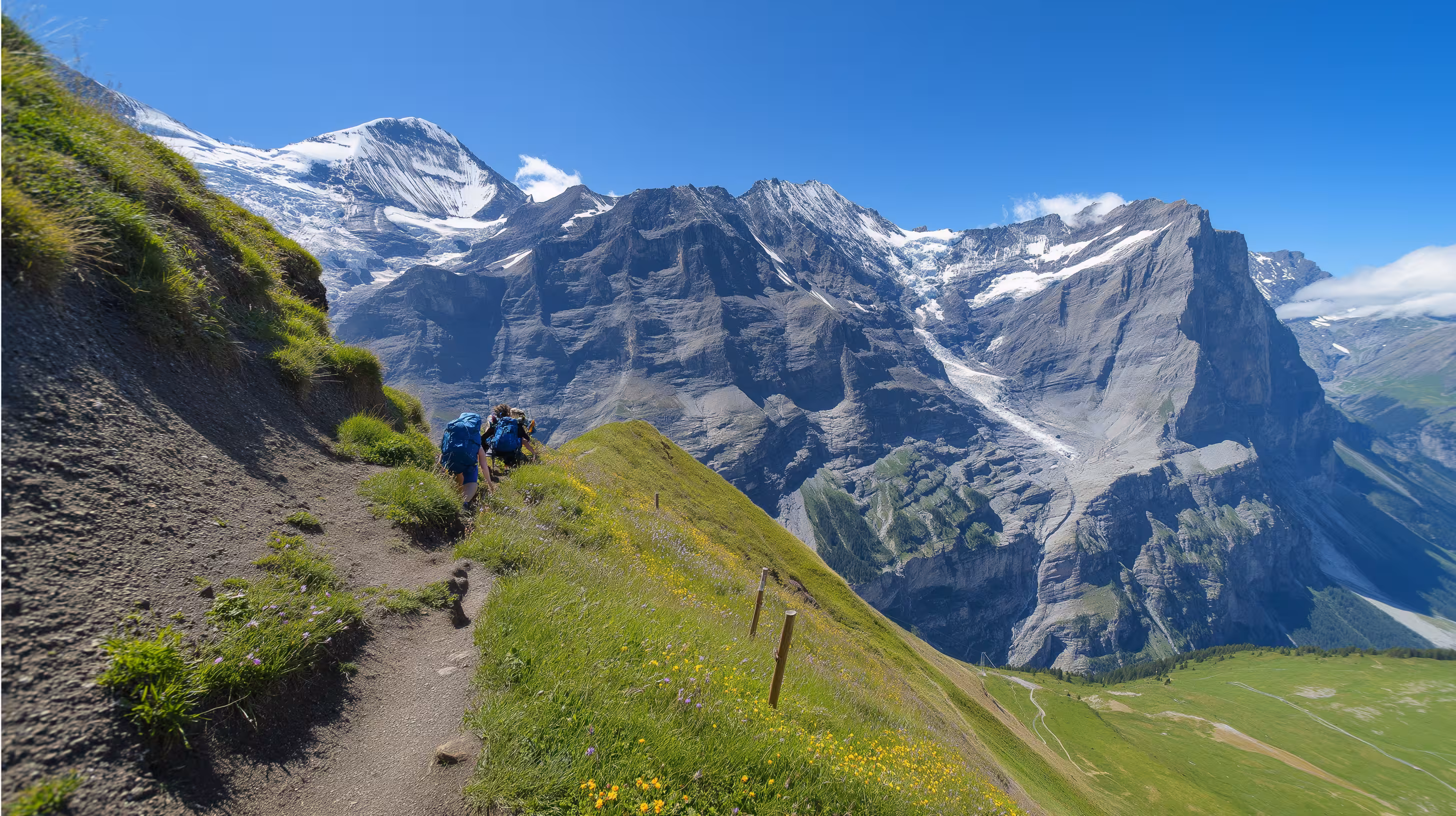 Sehenswürdigkeiten in - Schweizer Alpen - Das Abenteuer-Paradies: Skifahren, Paragliding und Alpenwandern