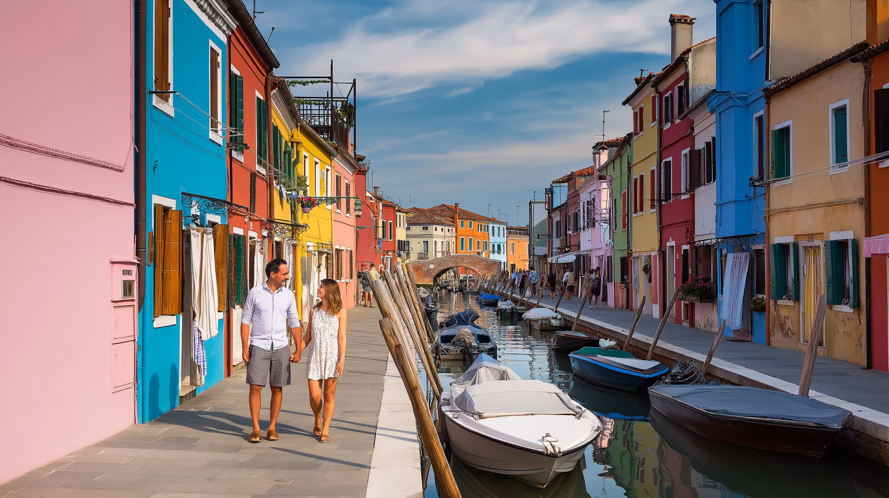 Sehenswürdigkeiten in - Venedig: Romantische Gondelfahrten und Zeitlose Liebe in der Lagunenstadt