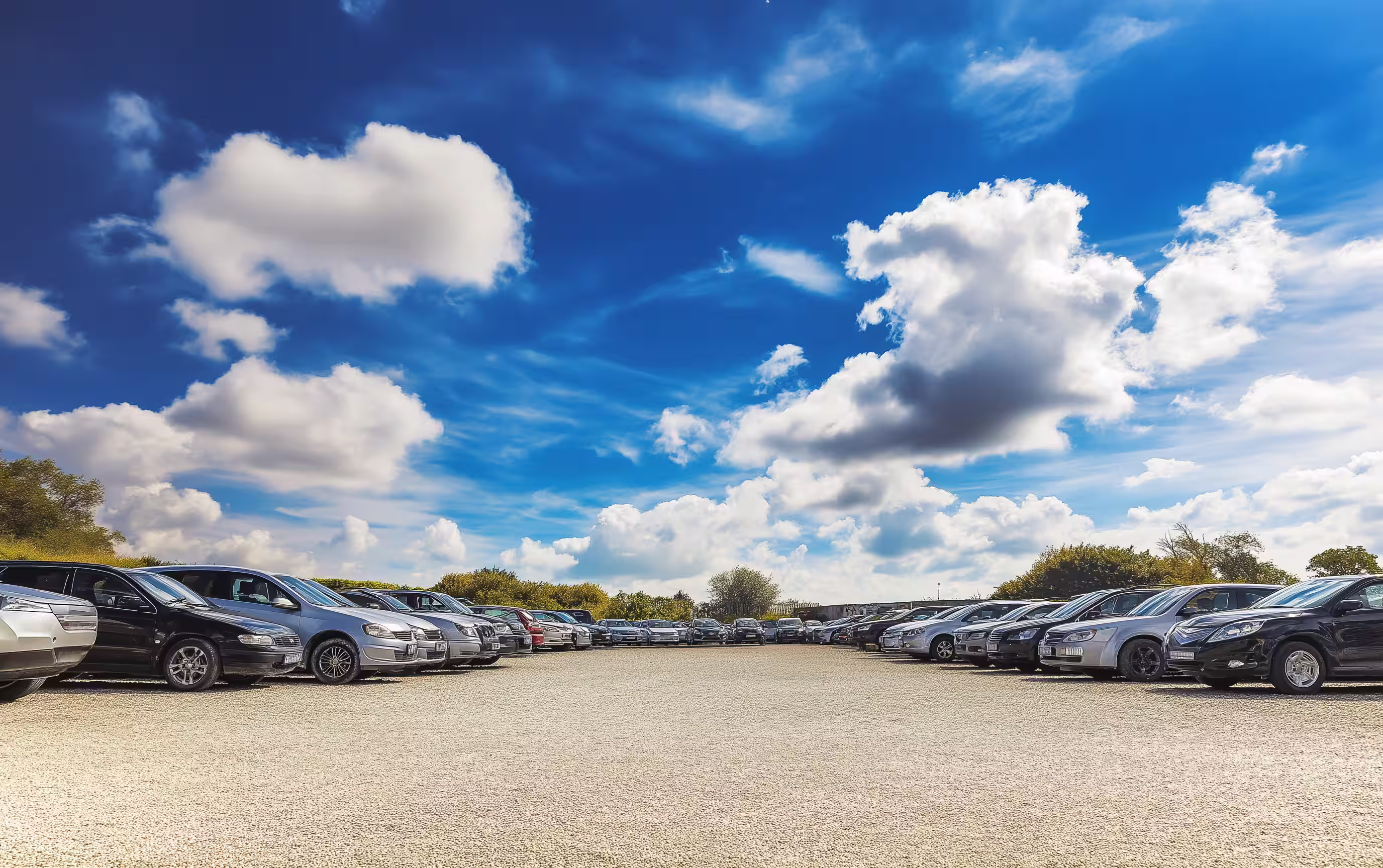 Airport parking background