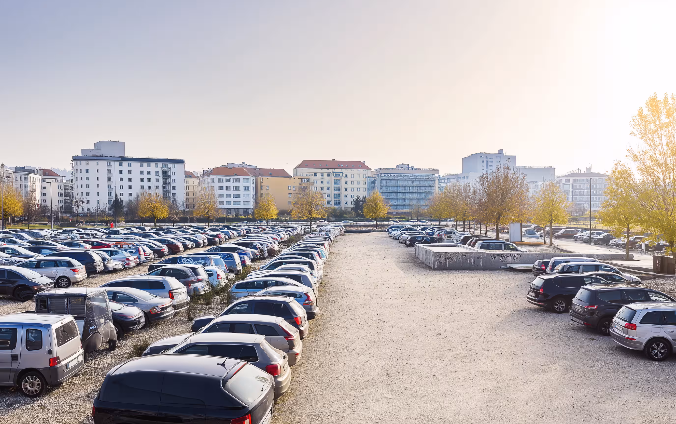 Airport parking background